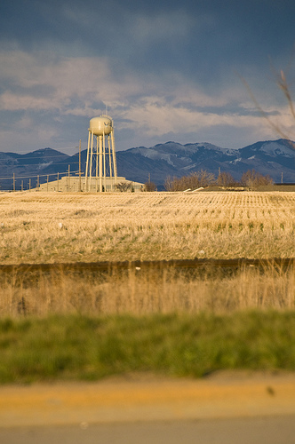 Water Tower near Malmstrom Air Force Base